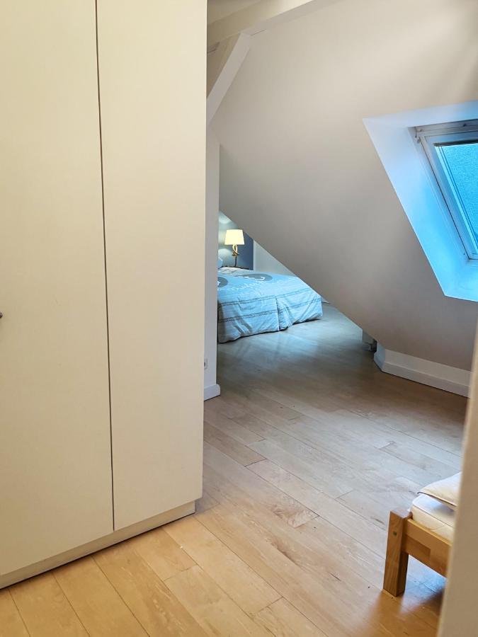 Loft-Panoramablick-Hafen & Elbe! Apartment Hamburg Exterior foto